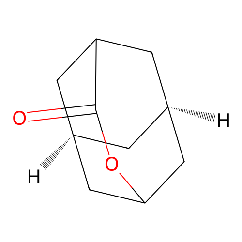 (1R,3r,6s,8S)-4-Oxatricyclo[4.3.1.13,8]undecan-5-one structure