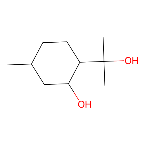 对-薄荷基-3,8-二醇 structure