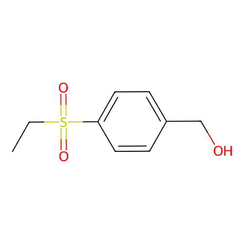(4-(Ethylsulfonyl)phenyl)methanol structure