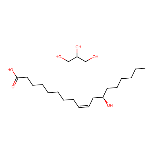Ricinoleic acid, ester with polyglycerol structure