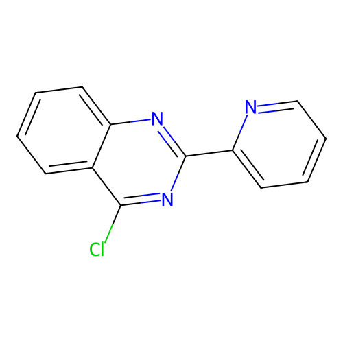 4-Chloro-2-(pyridin-2-yl)quinazoline structure