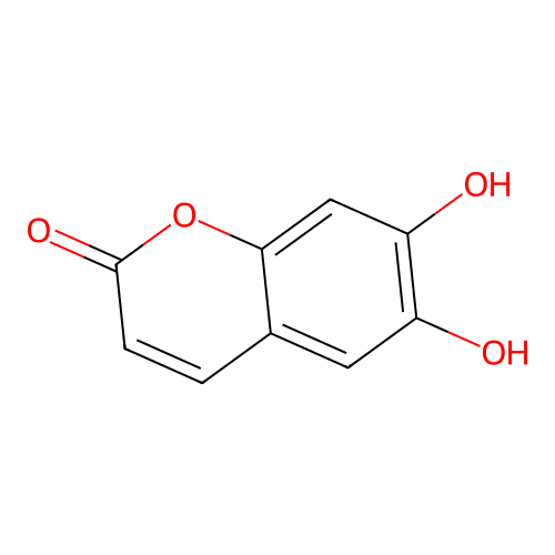 七叶素 structure