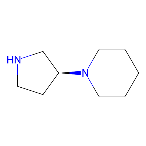 1-(3S)-3-Pyrrolidinyl-piperidine structure