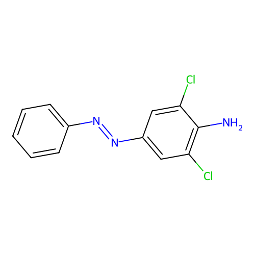 2,6-Dichloro-4-[(e)-phenyldiazenyl]aniline structure