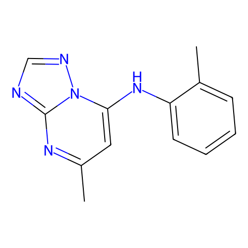 5-methyl-N-(o-tolyl)-[1,2,4]triazolo[1,5-a]pyrimidin-7-amine structure