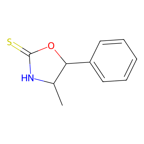 4-Methyl-5-phenyl-1,3-oxazolidine-2-thione structure