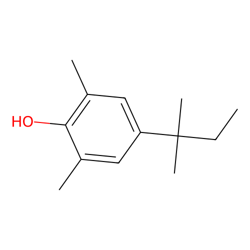2,6-Dimethyl-4-(1,1-dimethylpropyl)phenol structure