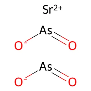 Strontium arsenite structure
