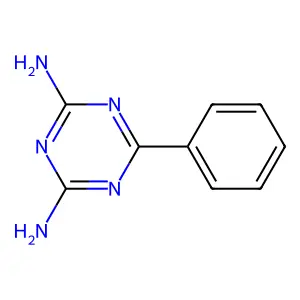 苯代三聚氰胺 structure