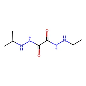 草酸-2-乙基酰肼-2-异丙基酰肼 structure