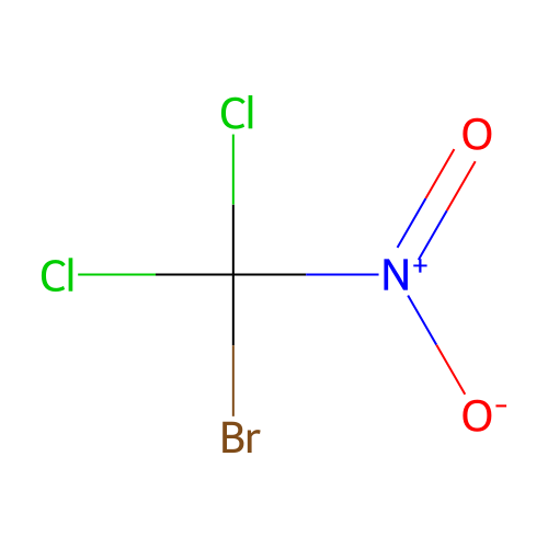 Bromodichloronitromethane structure
