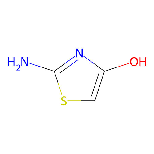 2-Amino-4-hydroxythiazole structure
