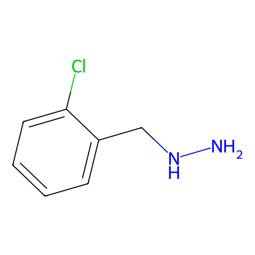 2-Chlorobenzylhydrazine structure