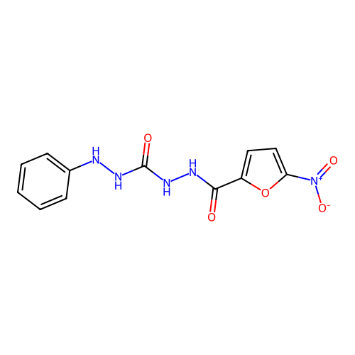 5-Nitro-N'-(2-phenylhydrazinecarbonyl)furan-2-carbohydrazide structure