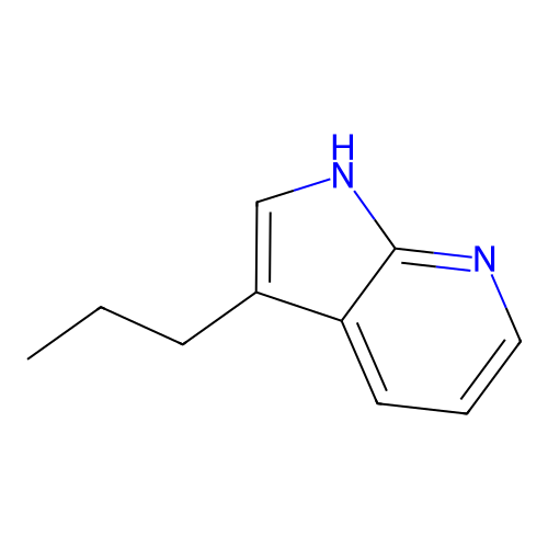 3-Propyl-1H-pyrrolo[2,3-b]pyridine structure