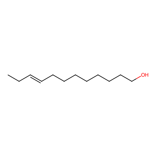 9-Dodecen-1-ol, (9E)- structure