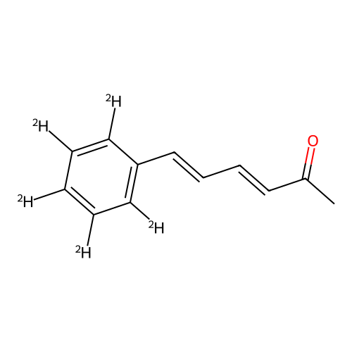 3,5-Hexadien-2-one, 6-(phenyl-d5)- structure