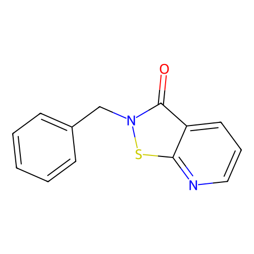 2-Benzyl-[1,2]thiazolo[5,4-b]pyridin-3-one structure
