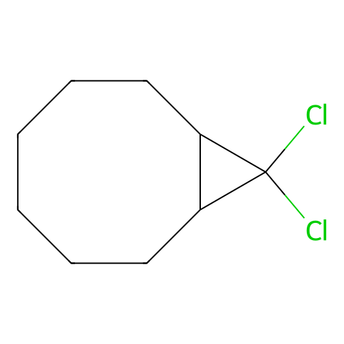 9,9-Dichlorobicyclo[6.1.0]nonane structure