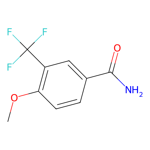 4-Methoxy-3-(trifluoromethyl)benzamide structure