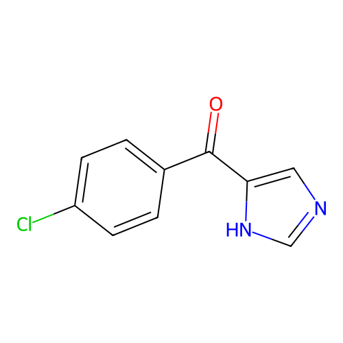 4-(4-chlorobenzoyl)-1H-imidazole structure