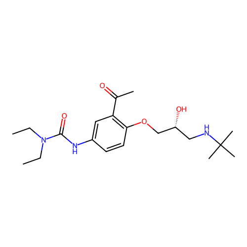 (R)-Celiprolol structure