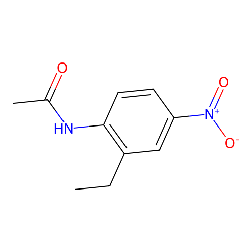 N-(2-ethyl-4-nitrophenyl)acetamide structure