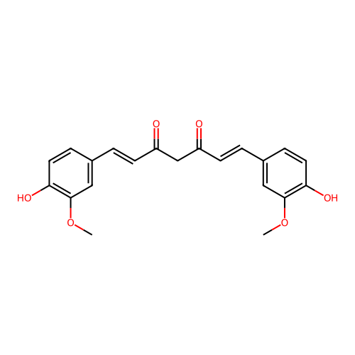 姜黄素 structure