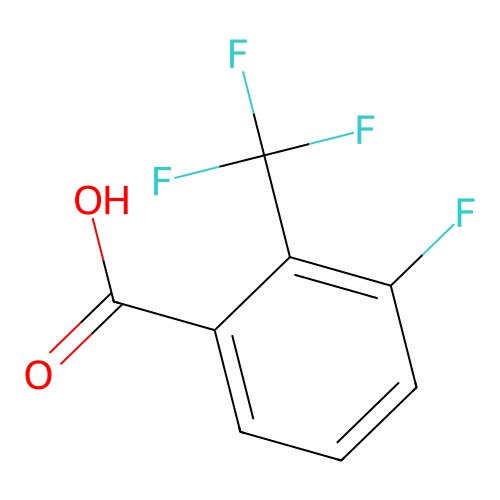 3-Fluoro-2-(trifluoromethyl)benzoic acid structure