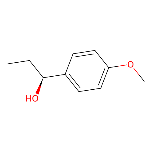 (1S)-1-(4-Methoxyphenyl)propan-1-OL structure