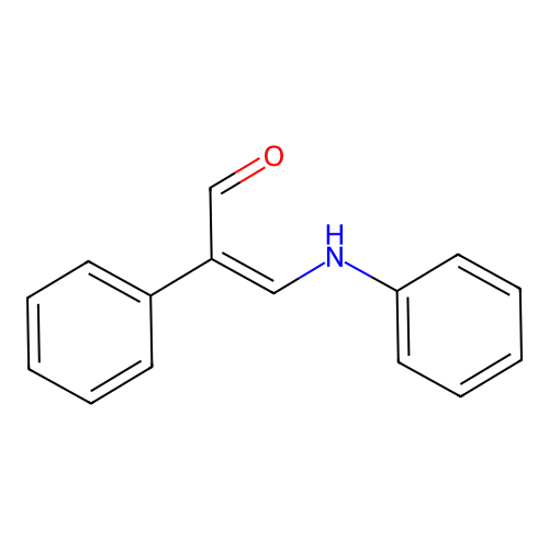 1-Propen-1-ol, 2-phenyl-3-(phenylimino)- structure