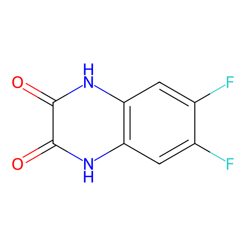 6,7-Difluoroquinoxaline-2,3(1H,4H)-dione structure