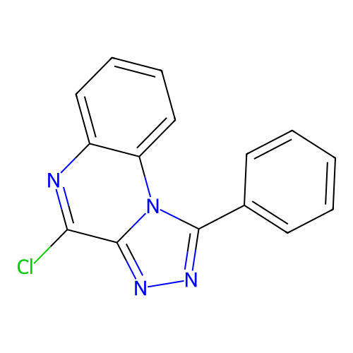 4-Chloro-1-phenyl-[1,2,4]triazolo[4,3-a]quinoxaline structure
