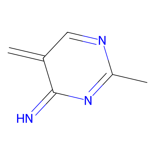 2-Methyl-5-methylidenepyrimidin-4-imine structure