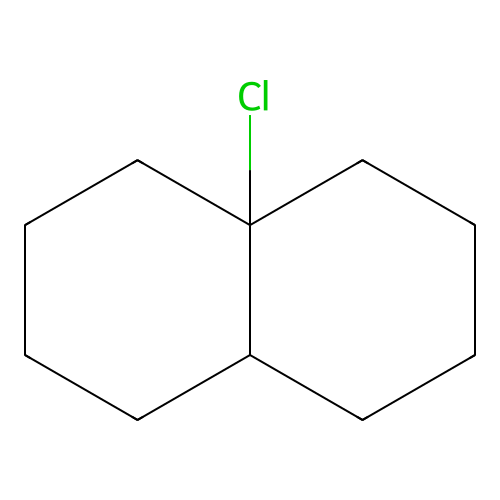 4a-Chlorodecahydronaphthalene structure