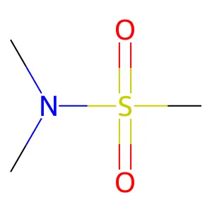 N,N-二甲基甲磺酰胺 structure