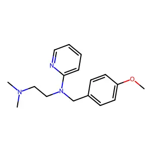 Pyrilamine structure