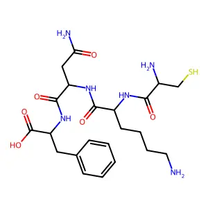 Somatostatin(3-6) structure