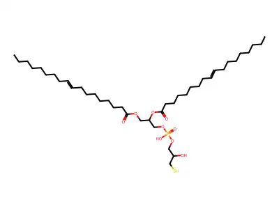 Dioleoylphosphatidylthioglycerol structure