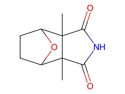斑蝥酰亚胺 structure