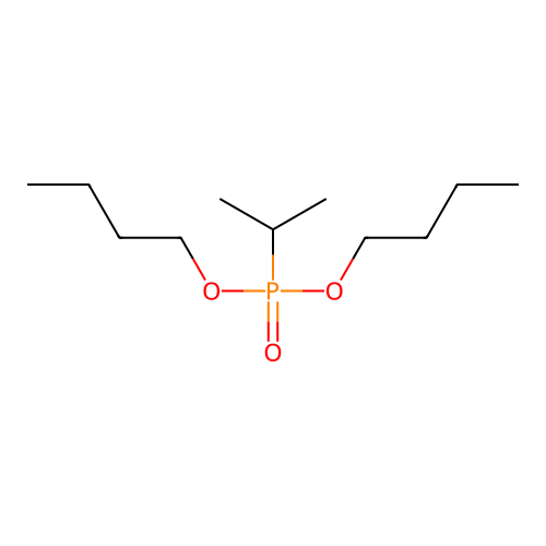 Phosphonic acid, (1-methylethyl)-, dibutyl ester structure