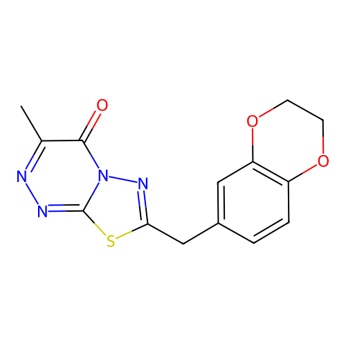 C14H12N4O3S structure