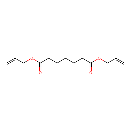 Diallyl pimelate structure