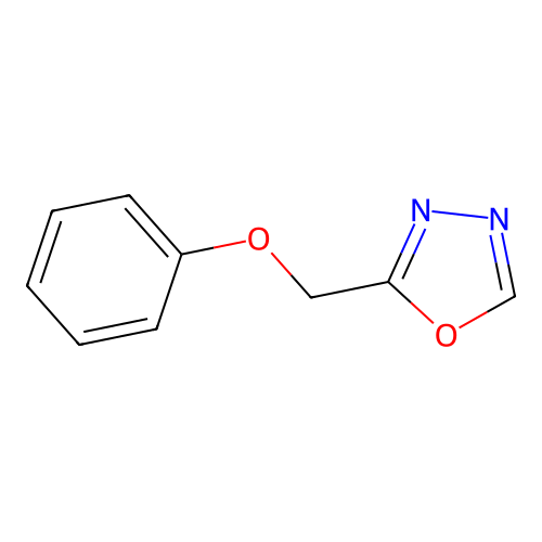 2-(Phenoxymethyl)-1,3,4-oxadiazole structure