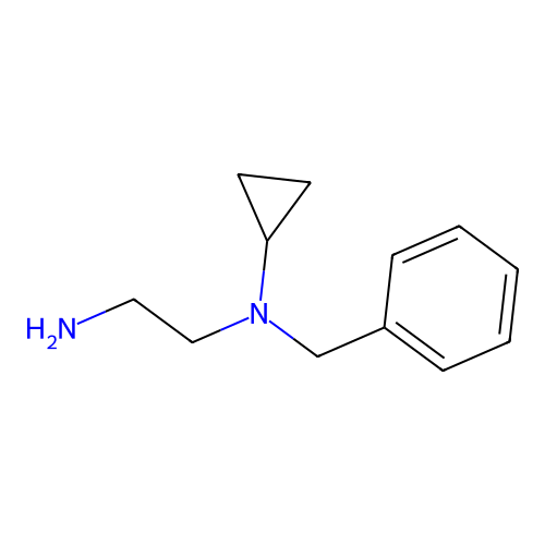 N'-benzyl-N'-cyclopropylethane-1,2-diamine structure