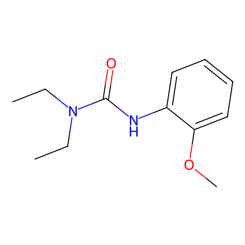 1,1-Diethyl-3-(2-methoxyphenyl)urea structure