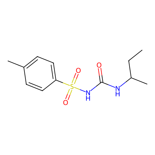 1-(1-Methylpropyl)-3-(para-tolylsulfonyl)-urea structure