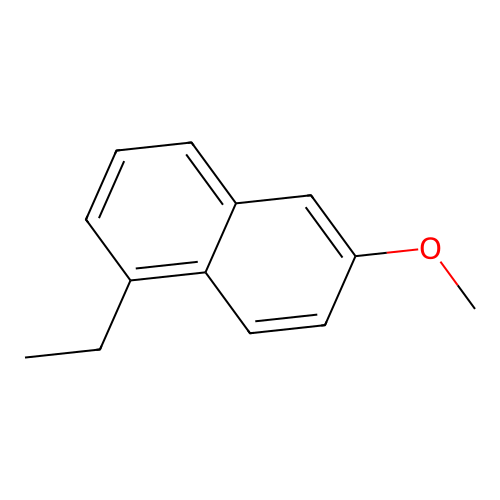 1-Ethyl-6-methoxynaphthalene structure