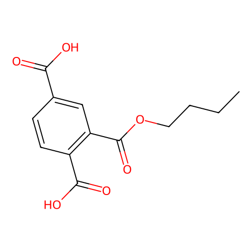 2-(Butoxycarbonyl)terephthalic acid structure