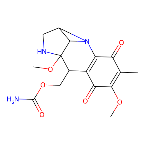 Isomitomycin A structure